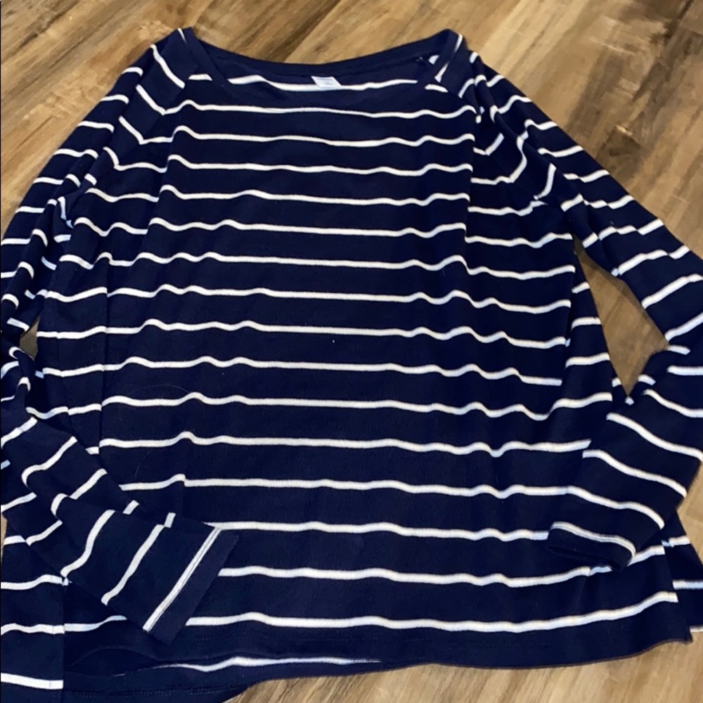 striped light sweater